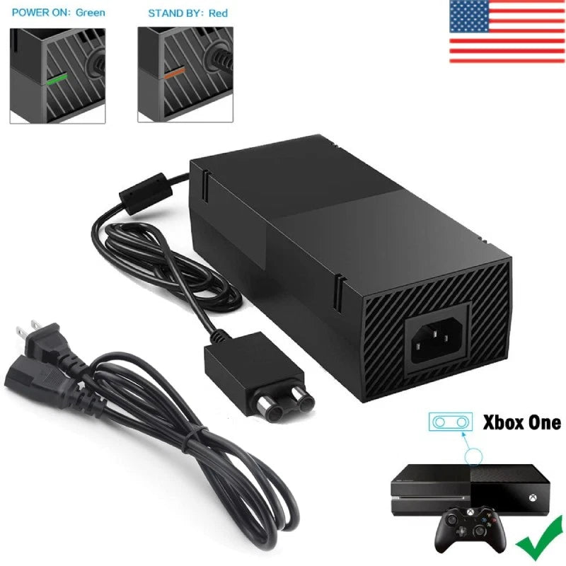 XBOX ONE Power Supply Brick Charger Adapter Cable Cord for Microsoft Xbox 1 One