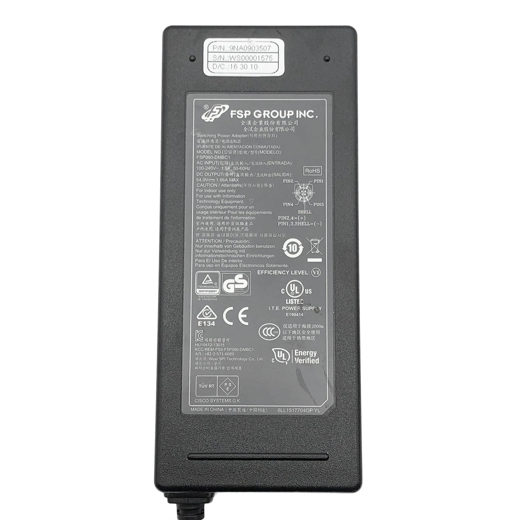 NEW Original FSP 4Pin Power Adapter for Cisco SF302-08PP SG300-10PP Switch 90W
