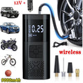 8000mAh Digital Tire Inflator Car Air Pump Compressor Electric Portable Auto 12V