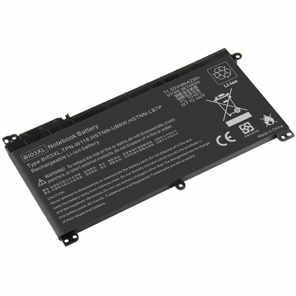 BI03XL ON03XL Battery For HP Pavilion X360 13-U 844203-850 844203-855 Fast ship