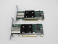 Lots of 2 Cisco UCSC-PCIE-CSC-02 Dual Port 10GB Fiber Network Card High Profile