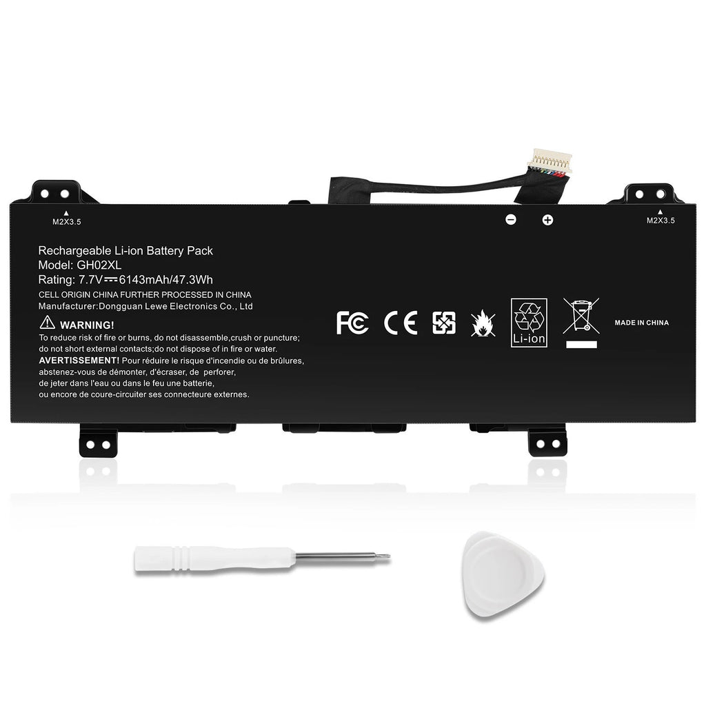 GH02XL Battery For HP Chromebook 11A 11 G8/14 G6/X360 11 HSTNN-DB9M L75783-005