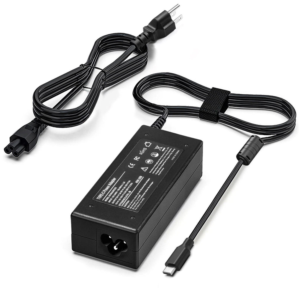 65W USB C Laptop Charger for Dell Latitude 5520 5430 5420 5530 7430 7420 2in1