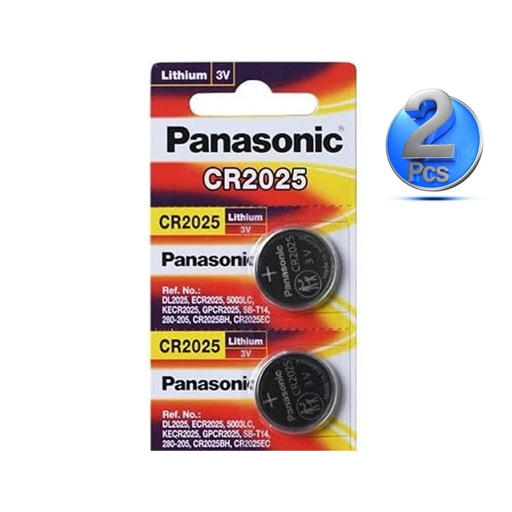 LOT 2-5-10NEW Panasonic 3V LITHIUM BATTERY CR2025 2025 BR2025 DL2025 Button Cell