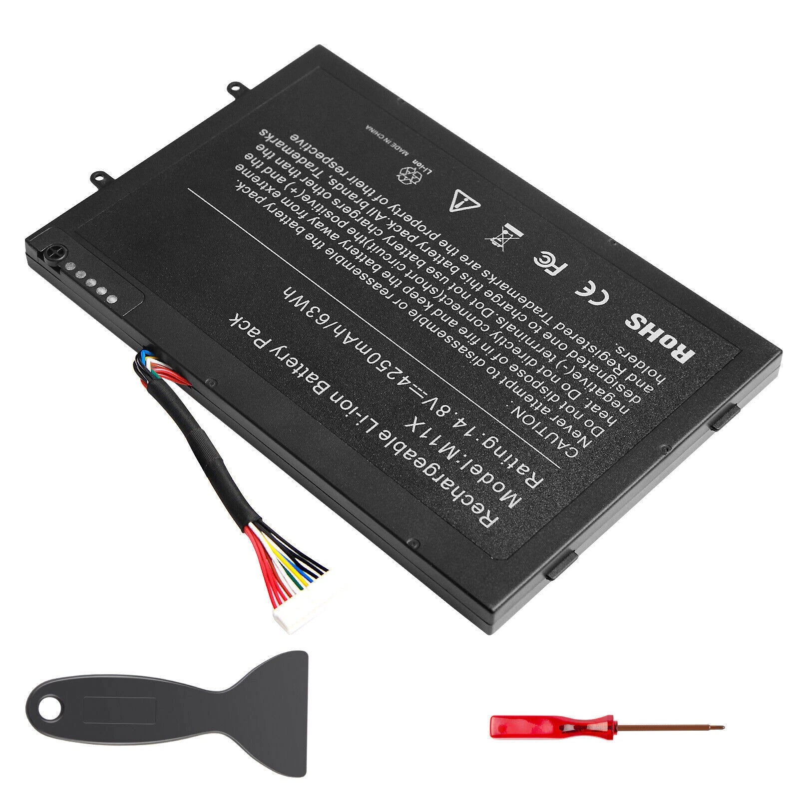 Laptop Battery for Dell Alienware M11x M14x R1 R2 R3 PT6V8 8P6X6 P06T P18G 63Wh