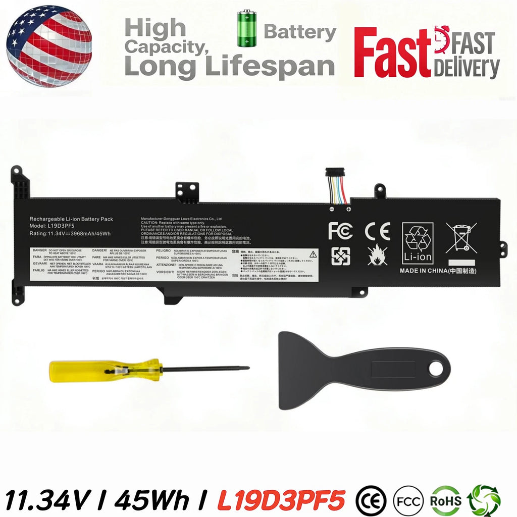 L19C3PF7 L19L3PF5 L19D3PF5 Battery For Lenovo IdeaPad 15IML05 14ADA05