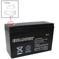 12V 9AH Rechargeable SLA Battery Compatible With PE12V9 PX12090 UB1290