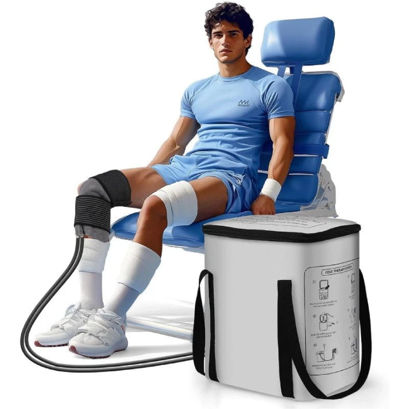 Cold Therapy Ice Machine for Knee Care After-Surgery Swelling Pain Relief Injury