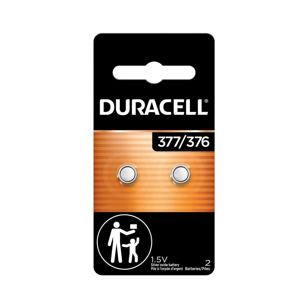 Duracell 377 Button Cell Watch Batteries 10 Pack