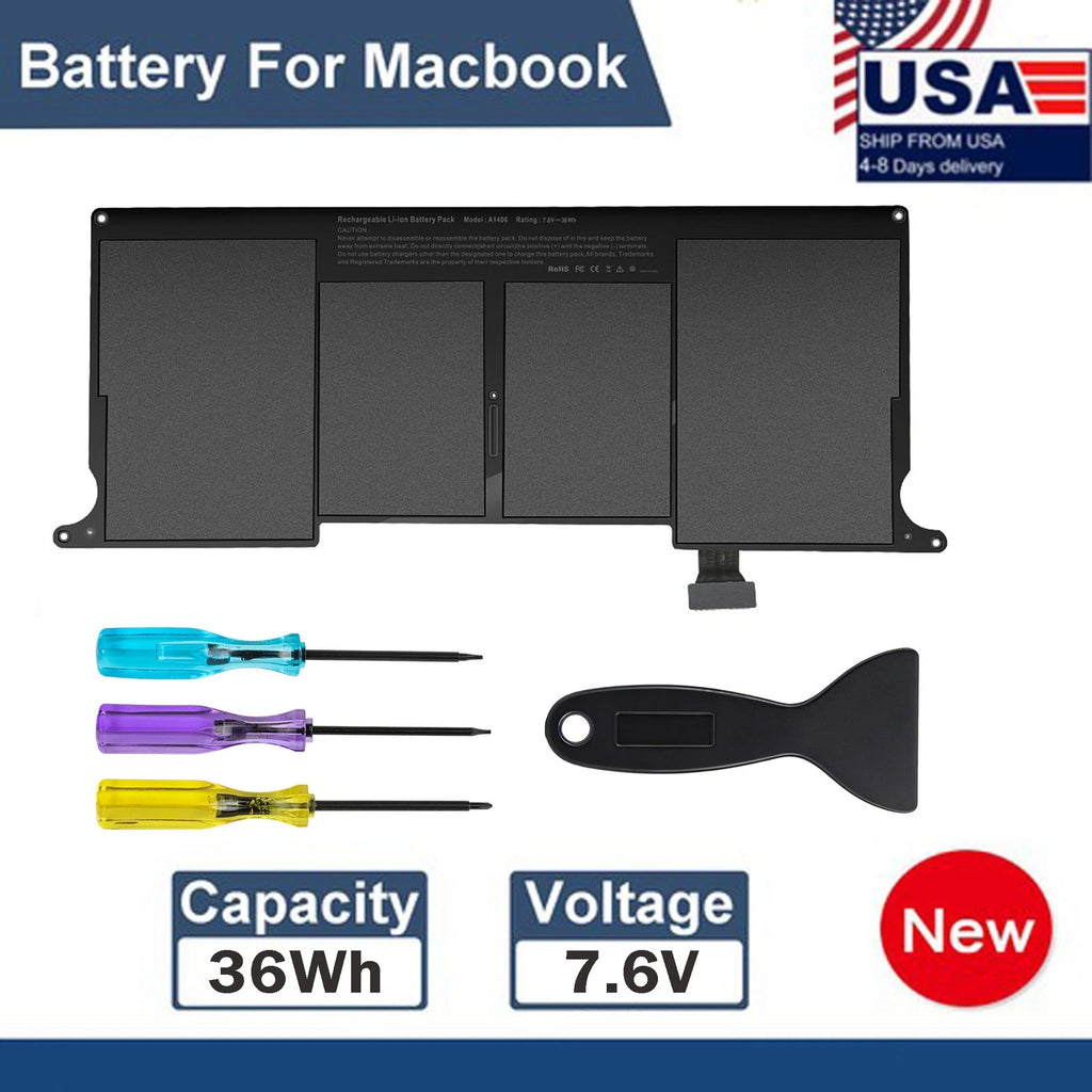 A1406 A1495 Battery for MacBook Air 11" A1370 Mid 2011 A1465 Mid 2012-2014 35Wh