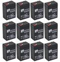 12PC NPP NP6-4.5Ah 6V 4.5Ah AGM VRLA General Series Battery