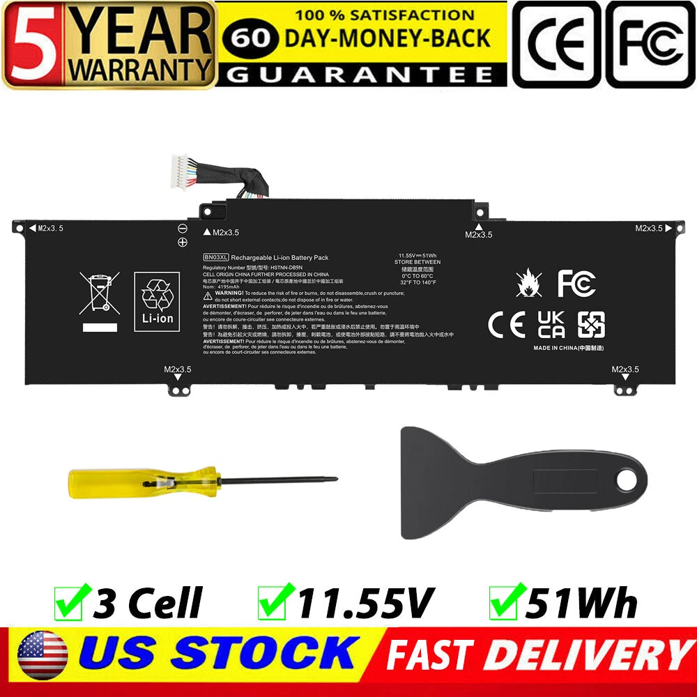 L77034-005 for Hp 51Wh 11.55V 4195mAh Battery 15M-ES1023DX