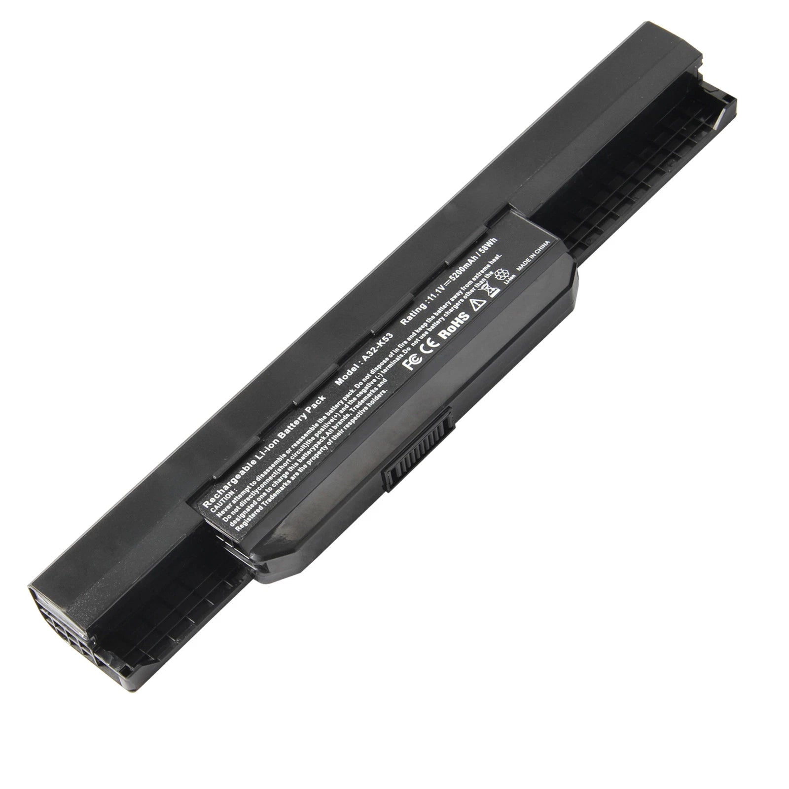 for Asus X54L A53E K53E X54C X53 X53S A32-K53 A41-K53 10.8V 56WH Li-ion Battery