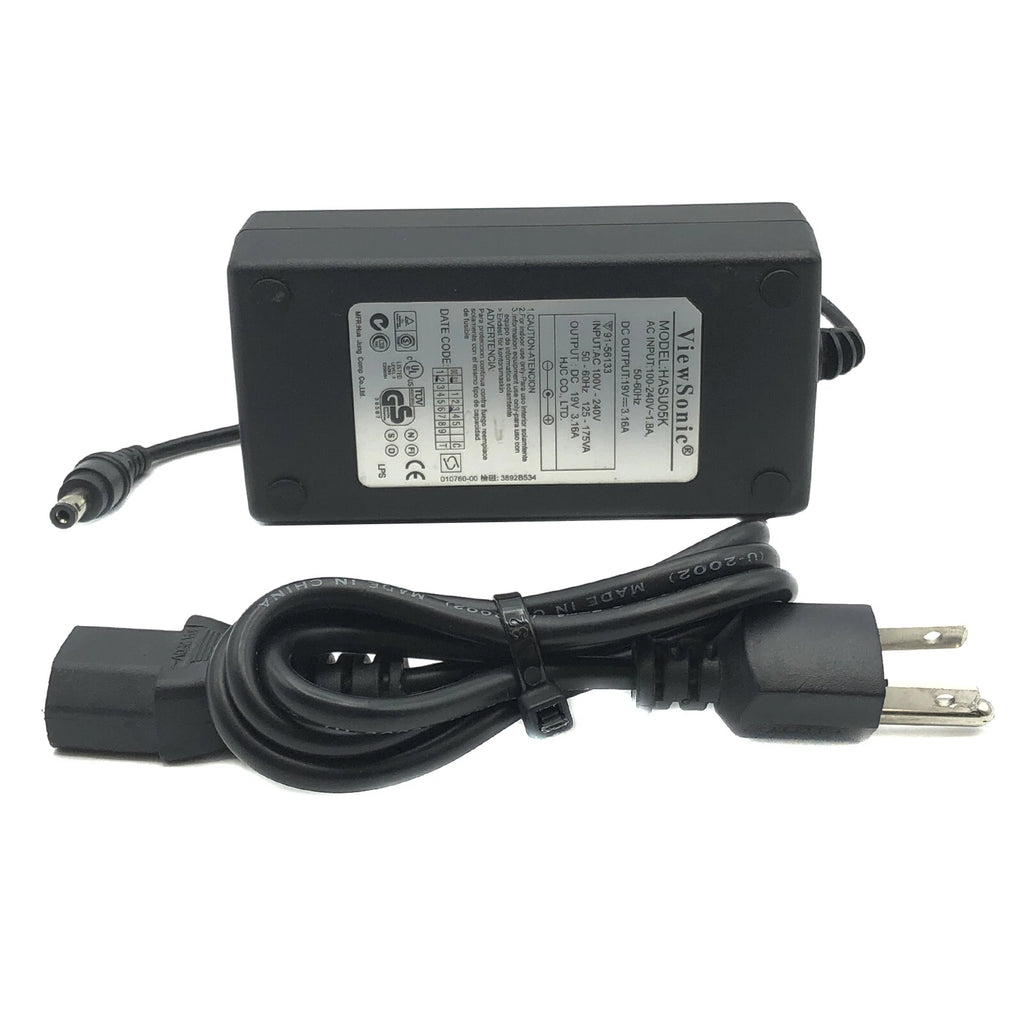 NEW Original ViewSonic AC Adapter Power HASU05K 19V 3.16A Charger