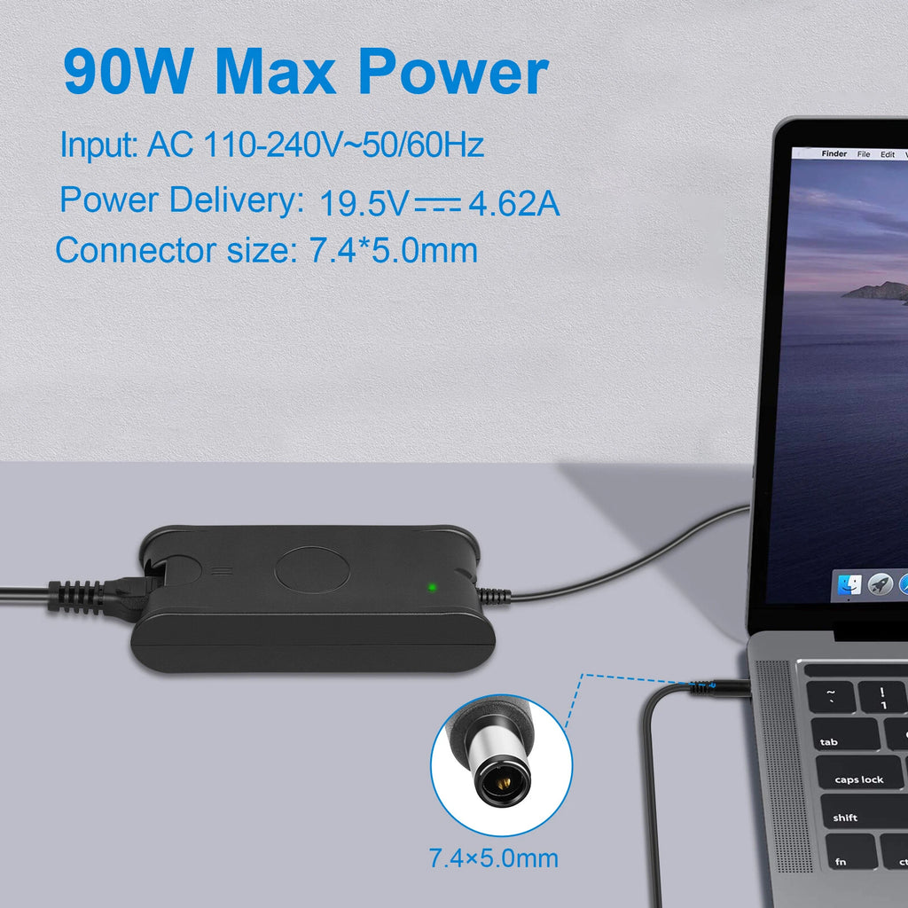 AC Adapter Power Charger For Dell Latitude E4200 E4300 E4310 E5400 E6500 E6400