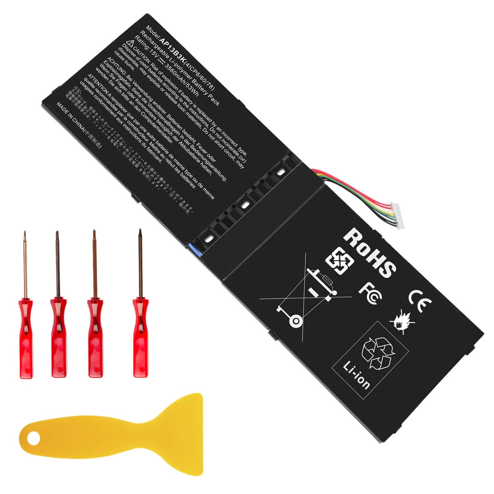 NEW AP13B3K Battery for Acer Aspire V5-572 V5-573 V5-573G V5-573P R7-571 AP13B8K