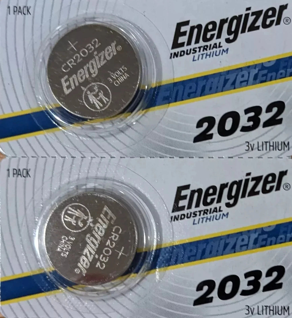 2 Pcs Fresh Stock Energizer CR2032 3V Lithium Coin Cell Battery CR 2032 ECR2032