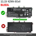 BL06XL Battery For HP EliteBook Folio 1040 G0 G1 G2 722236-171 HSTNN-DB5D 5200mA