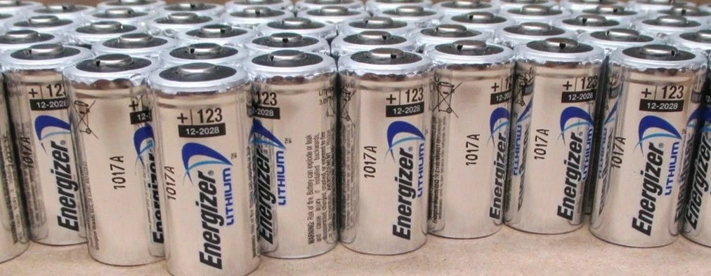 10 X FRESH NEW ENERGIZER CR123A DL123 123 EL123 CR17345 LITHIUM BATTERY EXP 2030