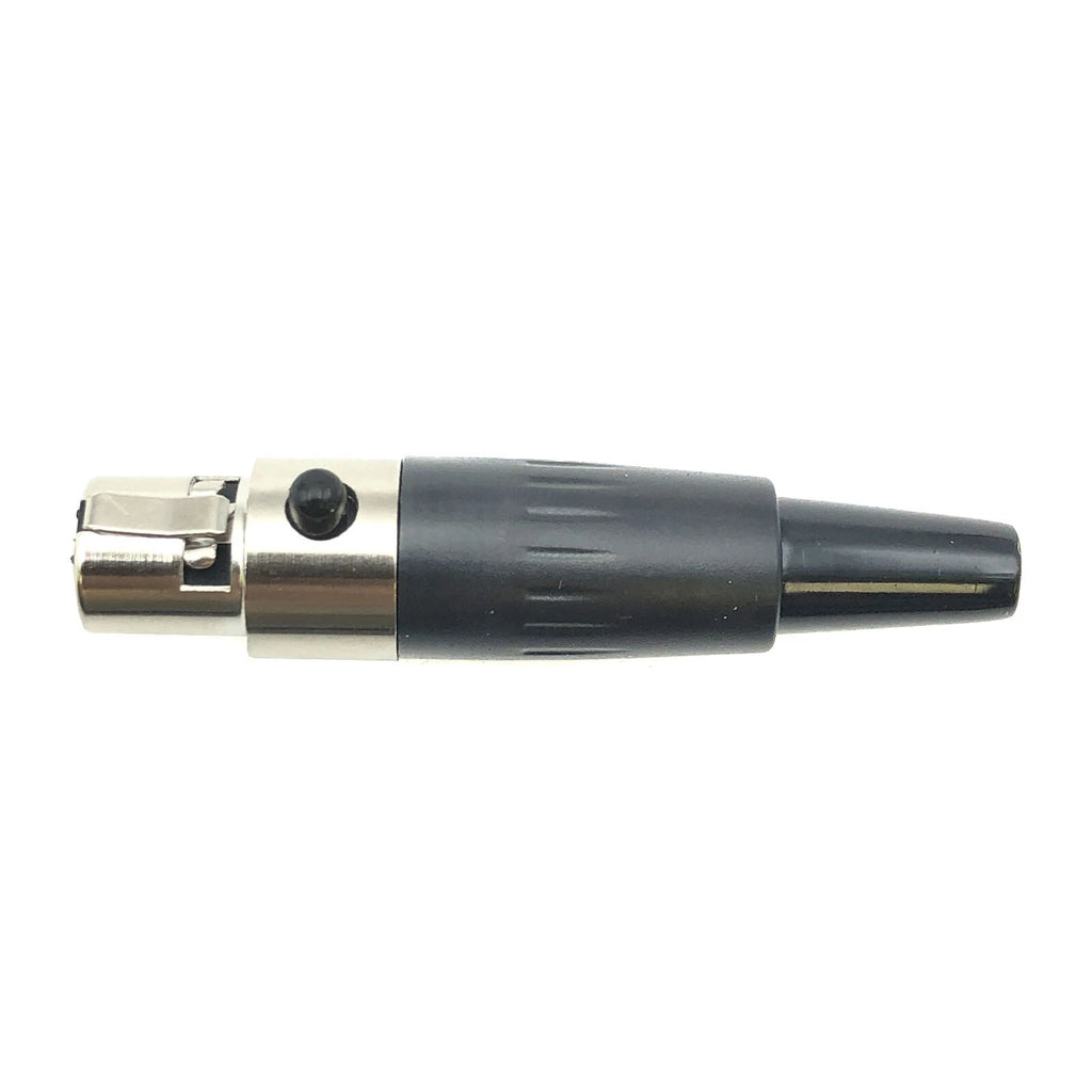 Lot of 2 Mini XLR TA4F 4Pin Female Audio Connector Microphone Socket Adapter