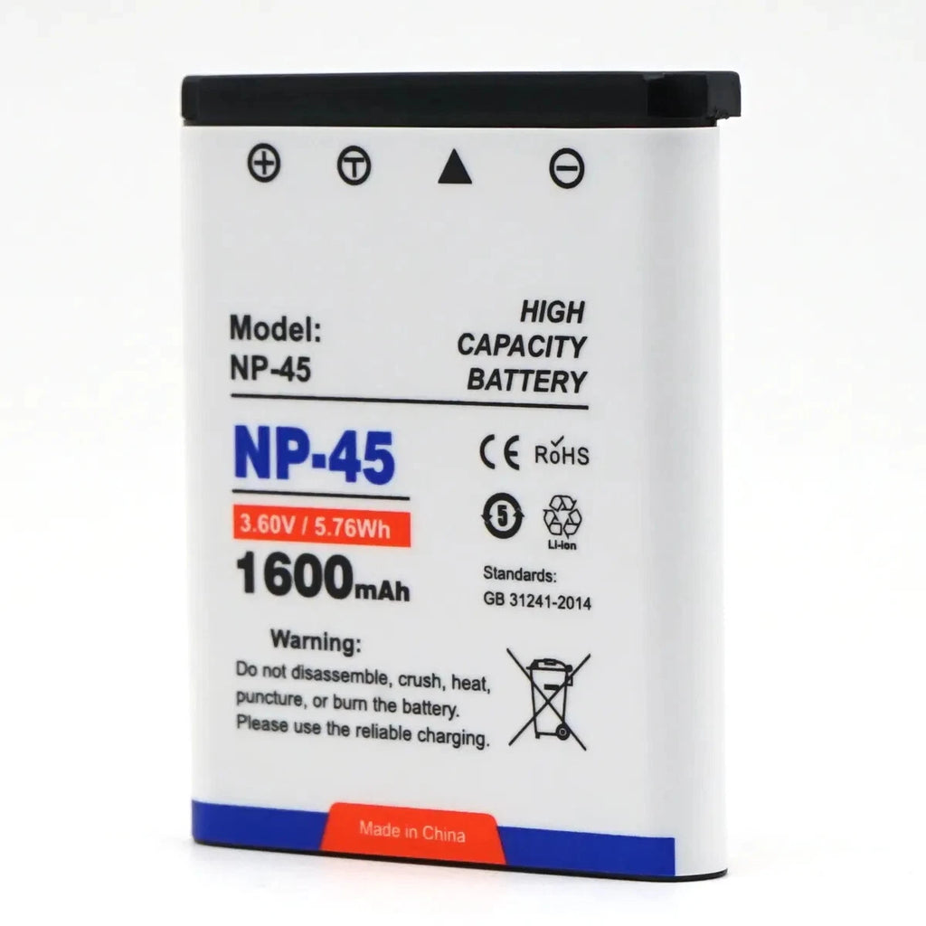 Replacement NP-45 Battery for Fujifilm FinePix Digital Cameras