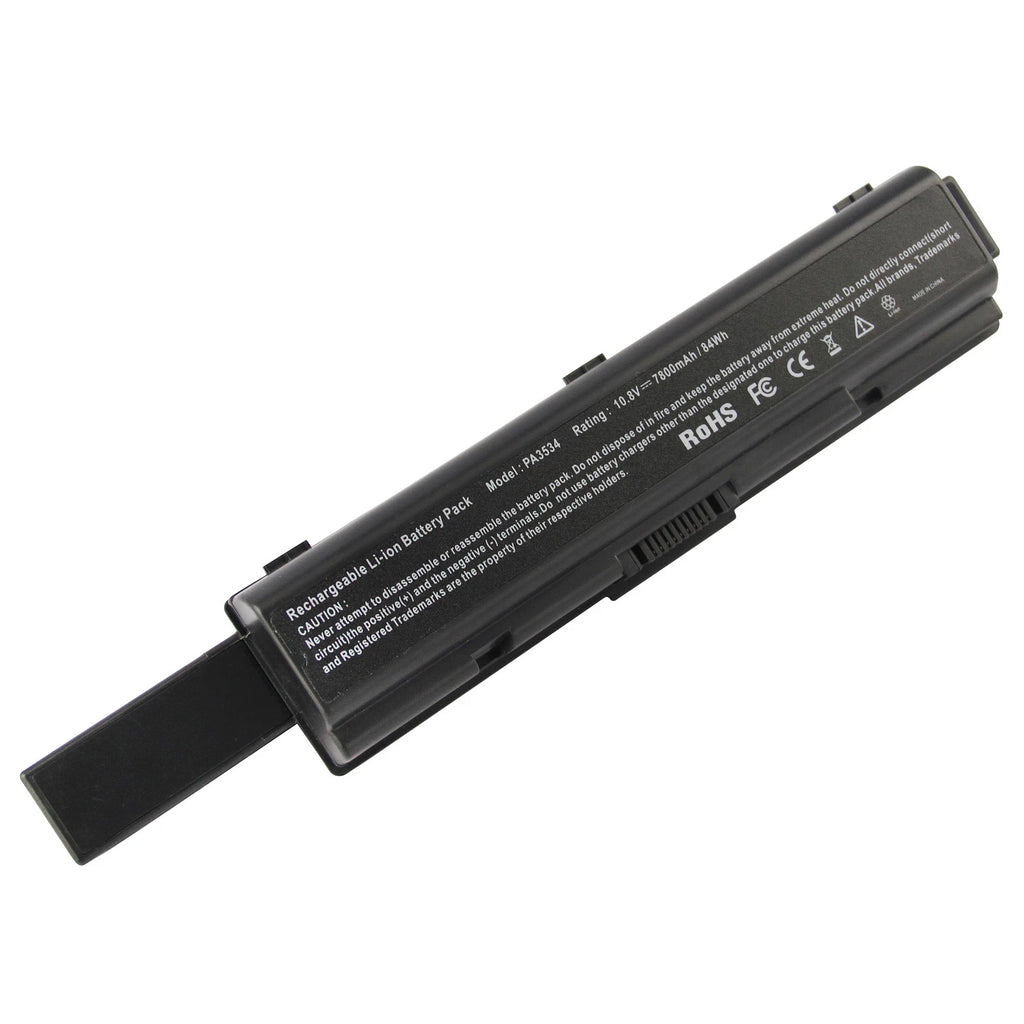 Li-ion Battery/Charger for Toshiba Satellite PA3534U-1BRS L305 L505 A205 A505