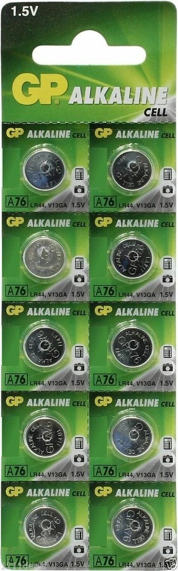 40 New GP LR44 AG13 A76 V13GA 357 1.5V Alkaline Batteries - USA Seller Exp 2020