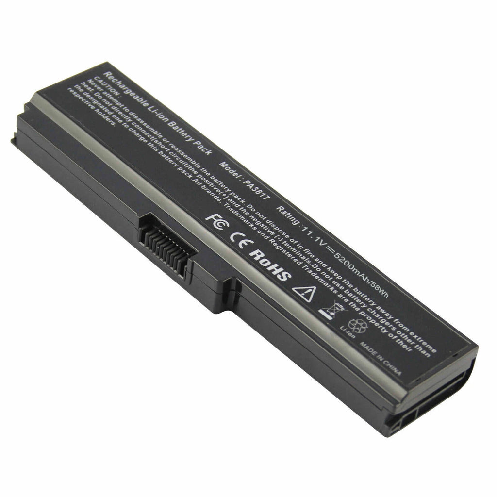 Battery for Toshiba Satellite PA3817U-1BRS PABAS228 A665 C655 L655 L735 L755 US