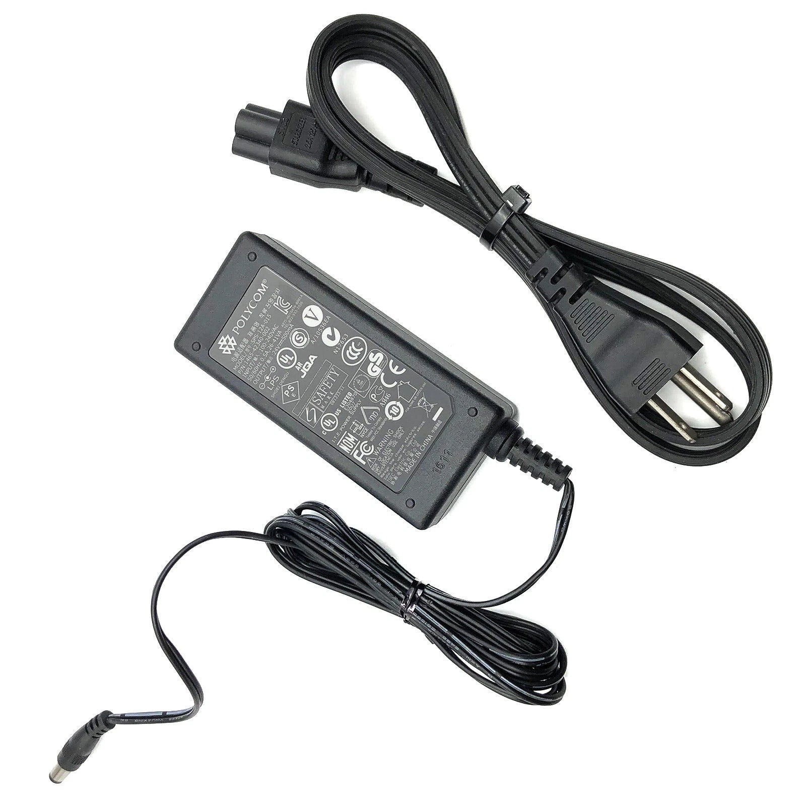 LOT OF 5 NEW Polycom Adapter SPS-12A-015 1465-42340-002 24V Telephone Charger