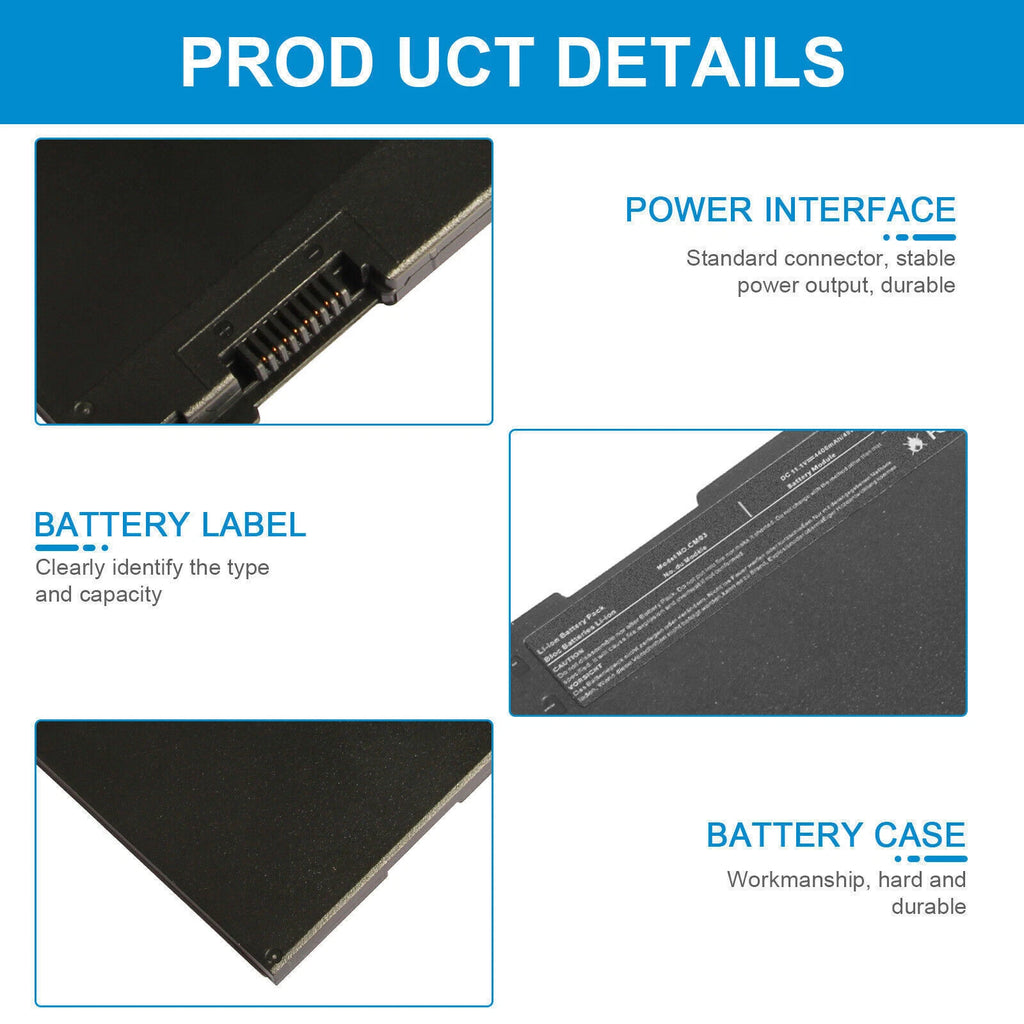 CM03XL Laptop Battery For HP Elitebook 840 845 740 745 750 G1 G2 717376-001 NEW