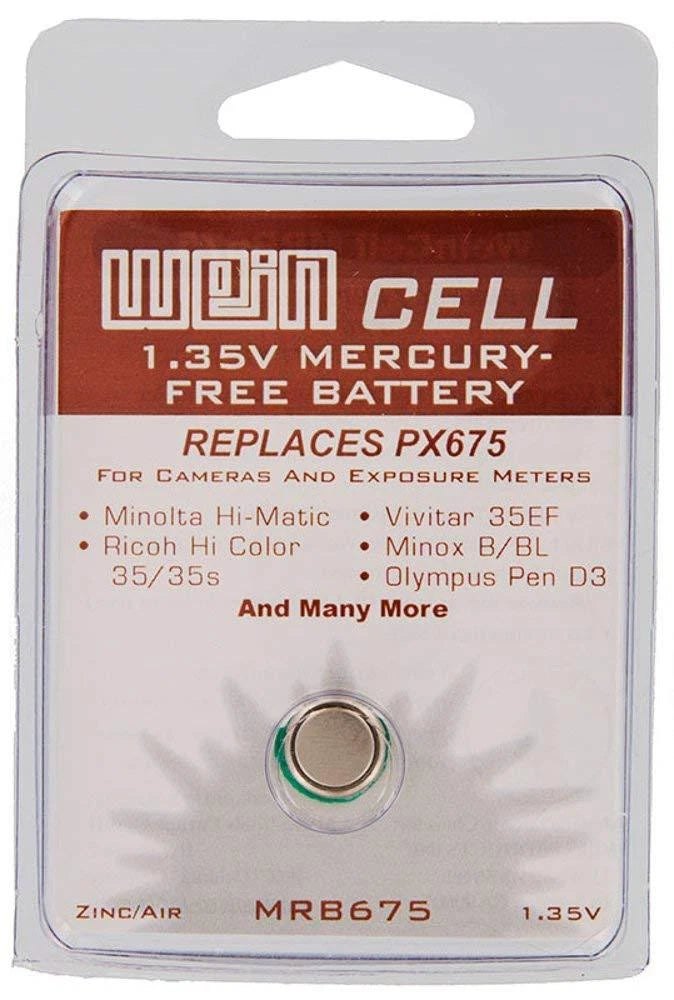 3 Pack Wein Cell PX675 Zinc Air 1.35V Battery