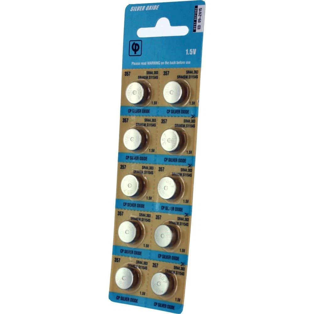 20 Vinnic 303 357 SR44W SR44SW SILVER OXIDE Batteries