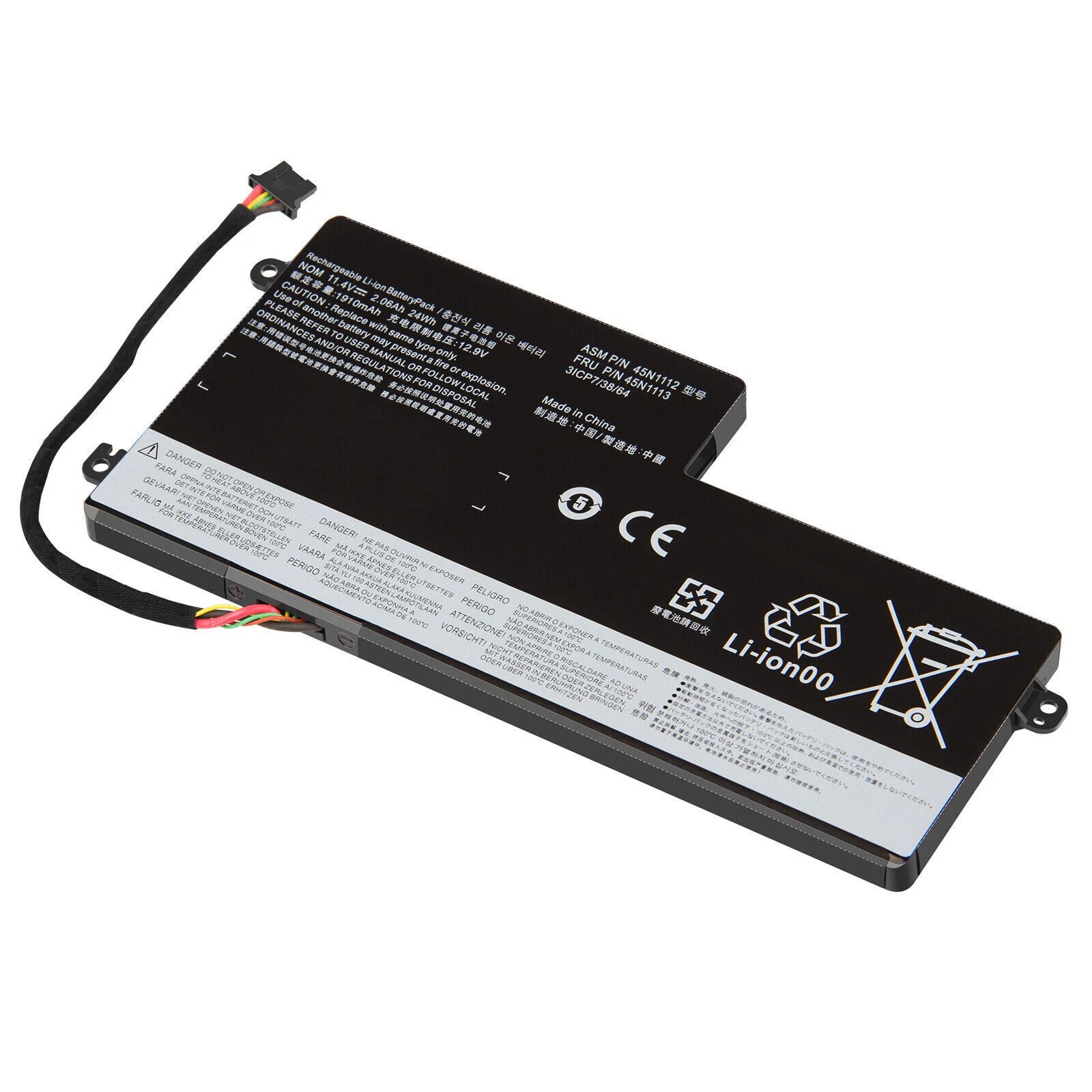 45N1111 Battery For Lenovo 45N1110 45N1108 45N1109 LC P/N 121500144 24Wh