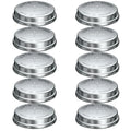 10x VARTA V250H 1.2V 250mAh Button Battery 55625101501 For LED Portable Lighting