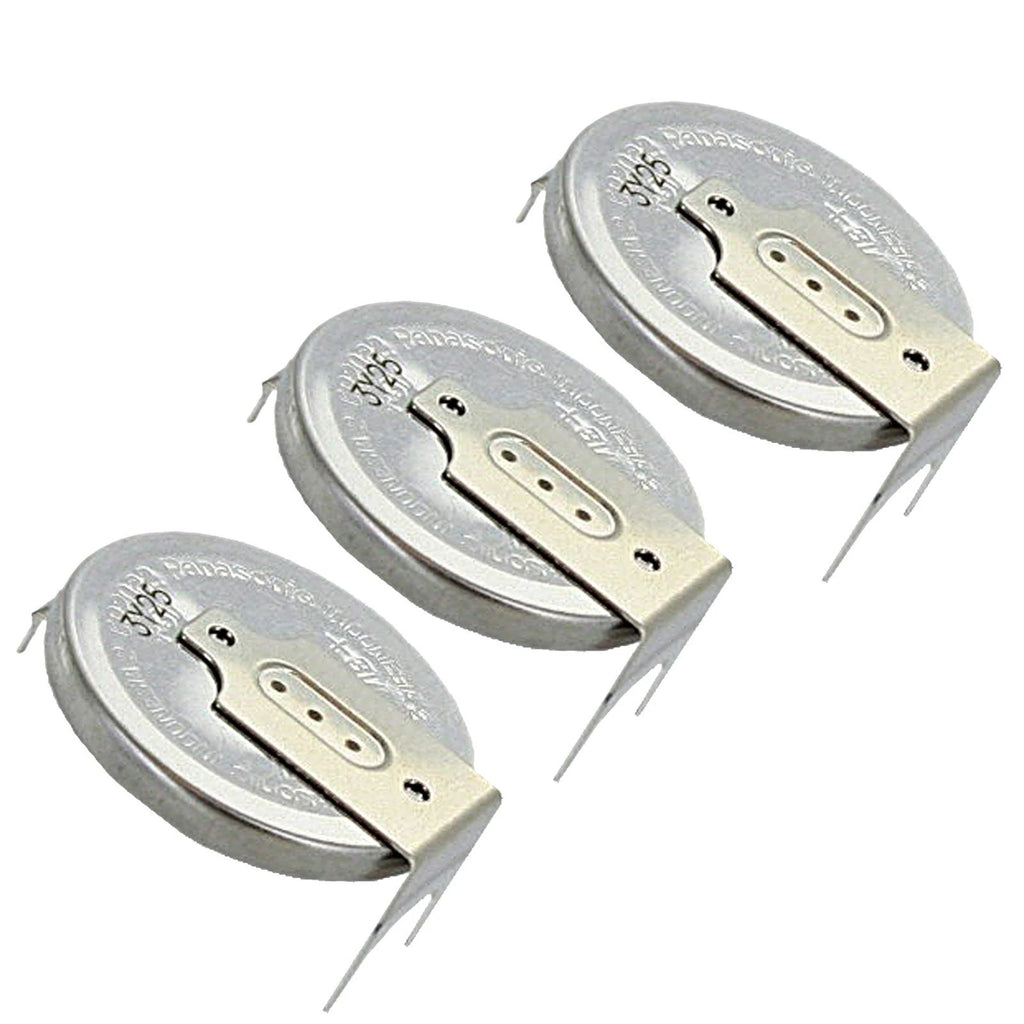 3x CR-2032/HGN 3V Lithium Coin Battery HORZ 3 PC Pins PC CMOS RTC