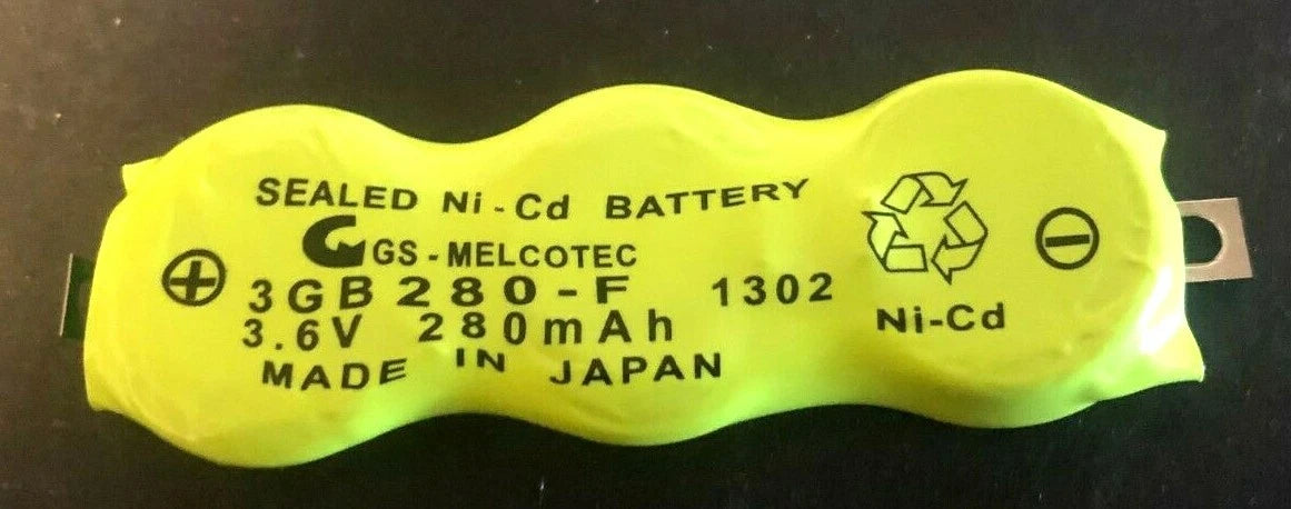 Brand New Mitsubishi 3GB280-F 3.6V / 280mAh Ni-MH PLC Replacement Battery
