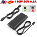 130W USB Type C Laptop Charger AC Adapter for Dell Latitude 5280 5420 7210 7410