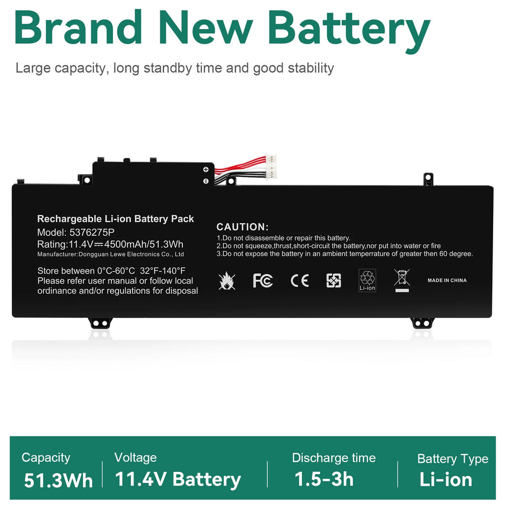 Battery For Gateway GWTN141-10BK GWTN141-4 GWTN156-5BL 5376275P UTL-509068-3S