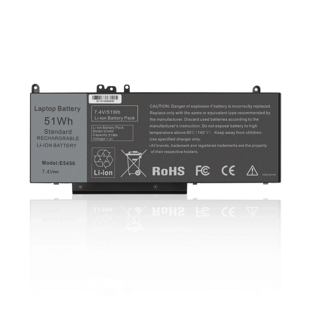 G5M10 Notebook Battery 7.4V 51Wh for DELL Latitude 14 E5450 15 E5550 15.6" USA