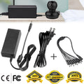 DC 12V 5A Power Supply Adapter +8 Split Power Cable For CCTV Security Camera DVR