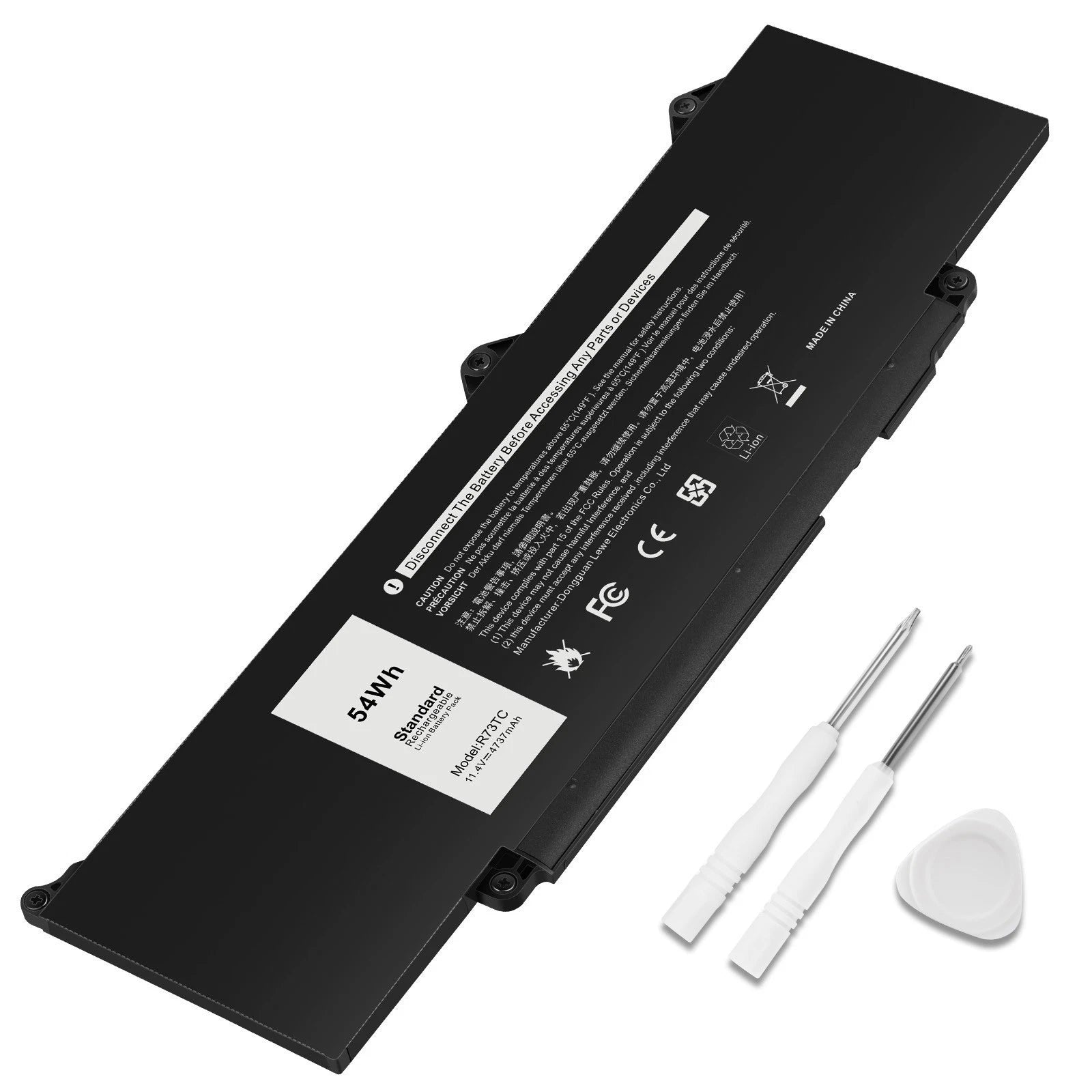 ??LOT OF R73TC Battery For Dell Latitude 3340 3440 3480 3540 3580 5340 5540 54WH