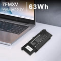 ??LOT Battery 7FMXV For Dell Latitude 5320 7320 7420 7520 9JM71 TN2GY 4M1JN 63Wh