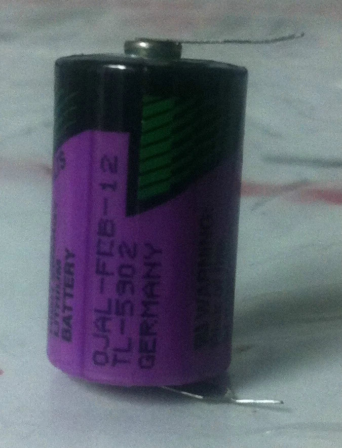 Brand New Tadiran TL-5902/PT2 TL5902 High Energy Lithium Battery with 2 Pins