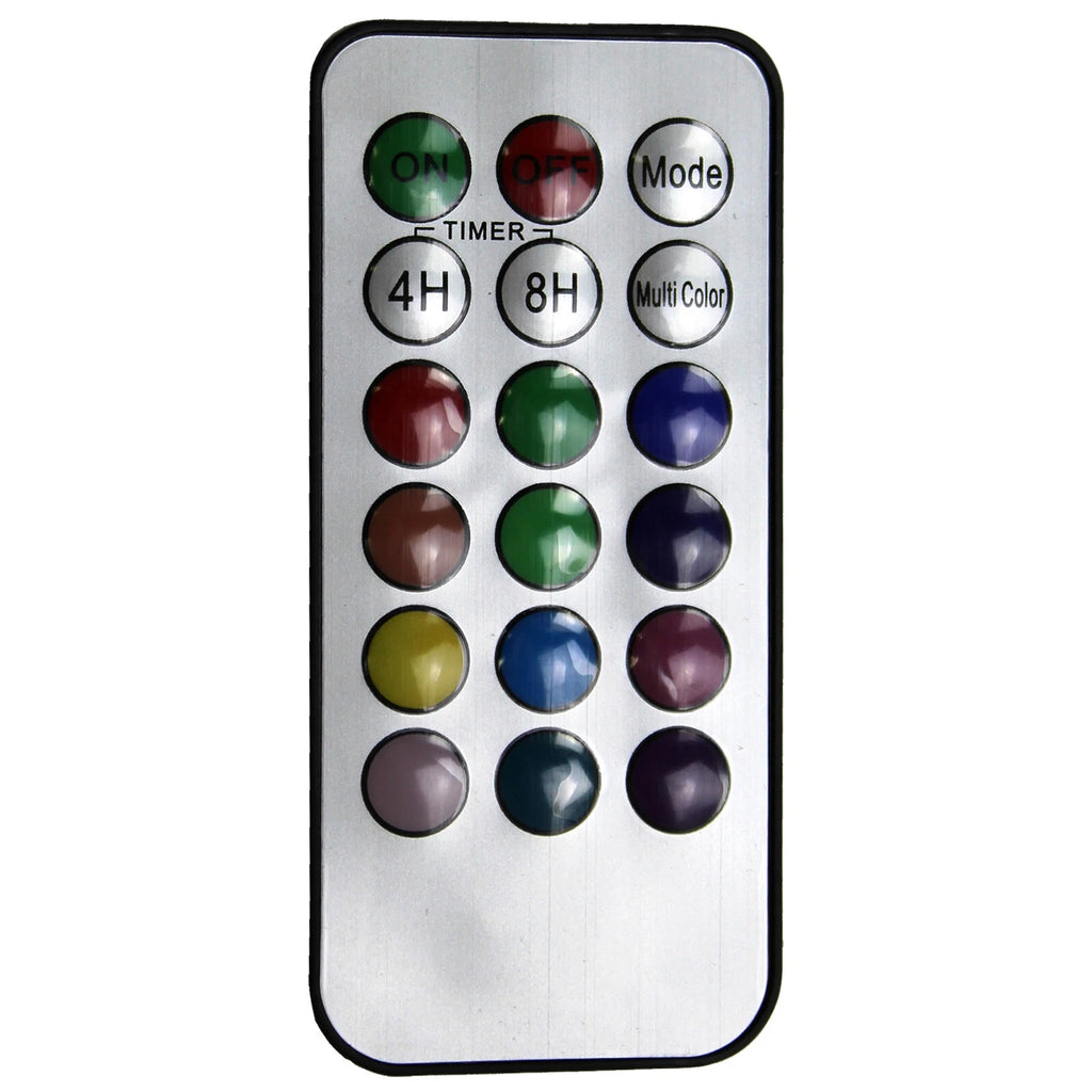 3 pc Color Changing Flameless Battery Operated LED Candles Remote Control Timer