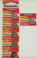 6 NEW PANASONIC CR2025 ECR 2025 Batteries 3V Exp.2027