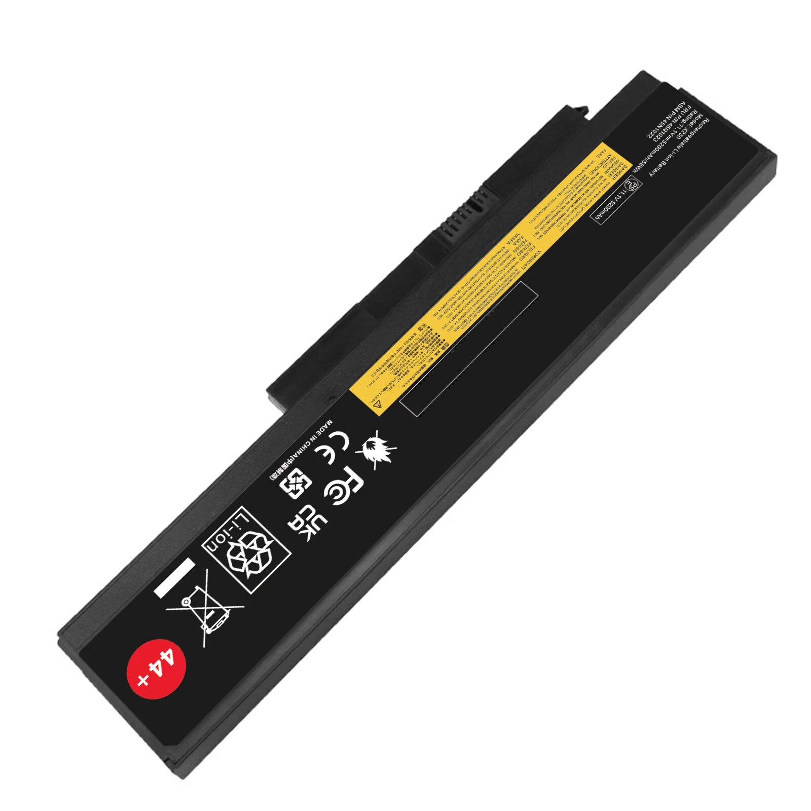 Battery for Lenovo ThinkPad X230 X230i X230s 45N1026 45N1025 0A36307 5200mAh