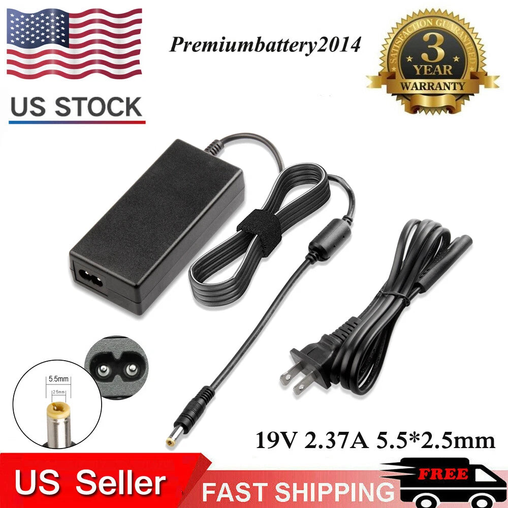 45W AC Adapter For Toshiba Satellite C55 C55t C55dt C55D Charger Power Supply US
