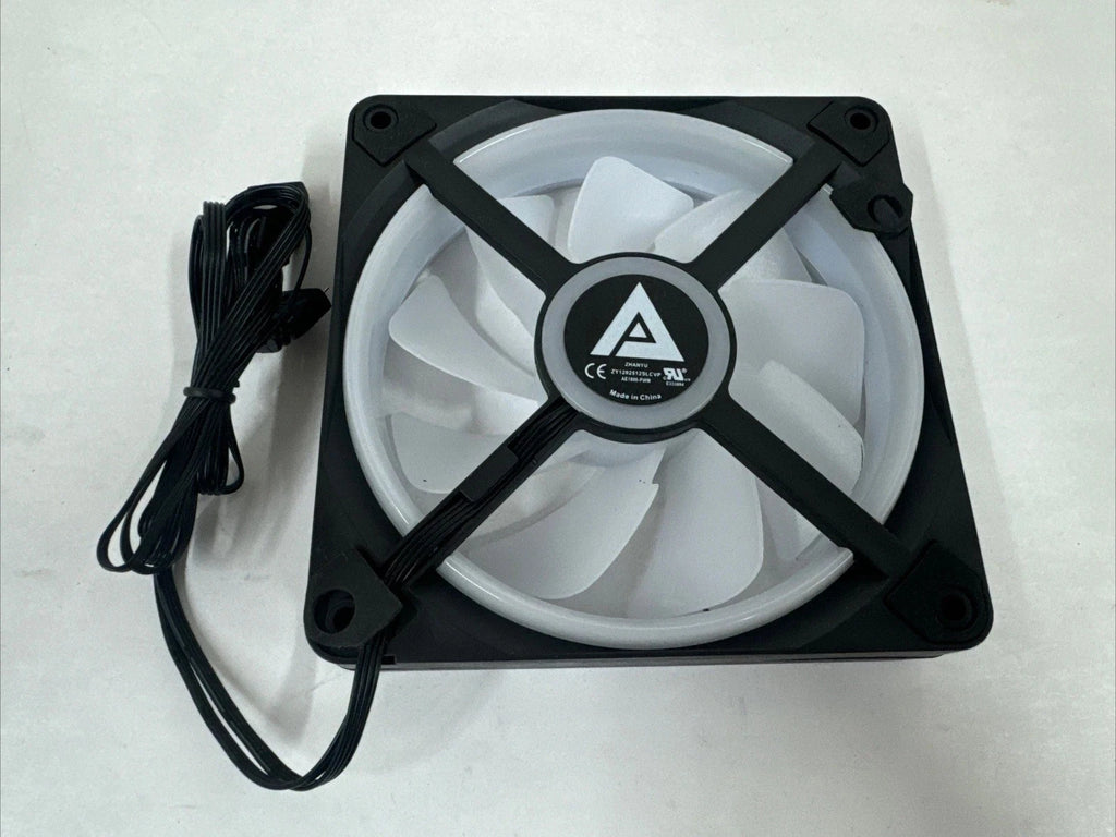 Lot of 3 CyberPower/ZHANYU PC Desktop RGB PWM CPU Cooling Fan /AE1800-PWM*READ*