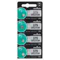 4 Murata Replaces Sony Silver Oxide SR521SW SR521W SR521 1.55 Watch Battery
