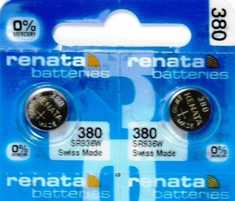 380 RENATA SR936W SR936 WATCH BATTERY New packaging Authorized Seller